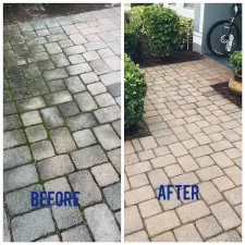 Driveway And Patio Paver Cleaning In Winter Haven, FL 1