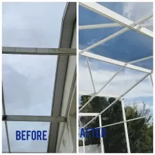 Pool Enclosure Cleaning In Davenport, FL 2