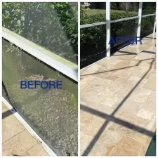 Pool Enclosure Cleaning In Windermere, FL 1