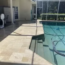 Pool Enclosure Cleaning In Windermere, FL 6