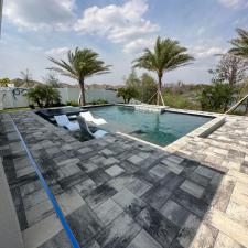 Pool deck sealing